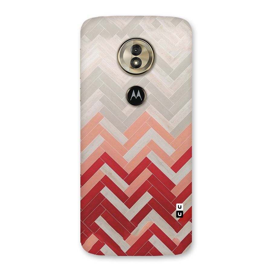 Reds and Greys Back Case for Moto G6 Play