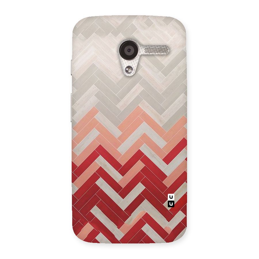 Reds and Greys Back Case for Moto X