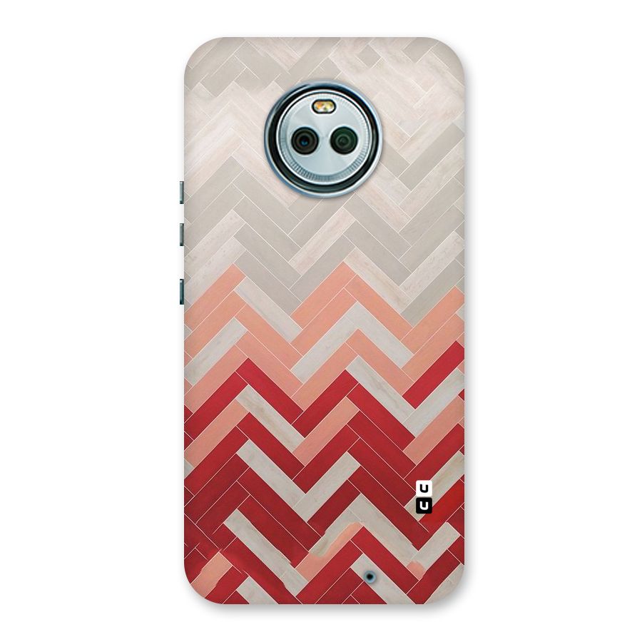 Reds and Greys Back Case for Moto X4
