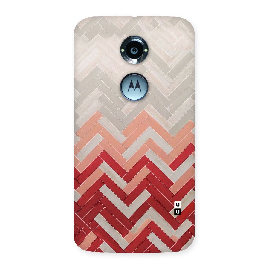 Reds and Greys Back Case for Moto X 2nd Gen