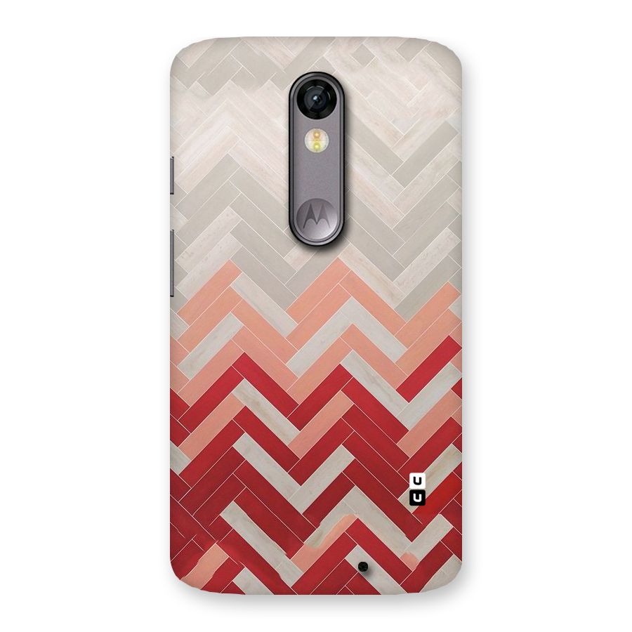 Reds and Greys Back Case for Moto X Force