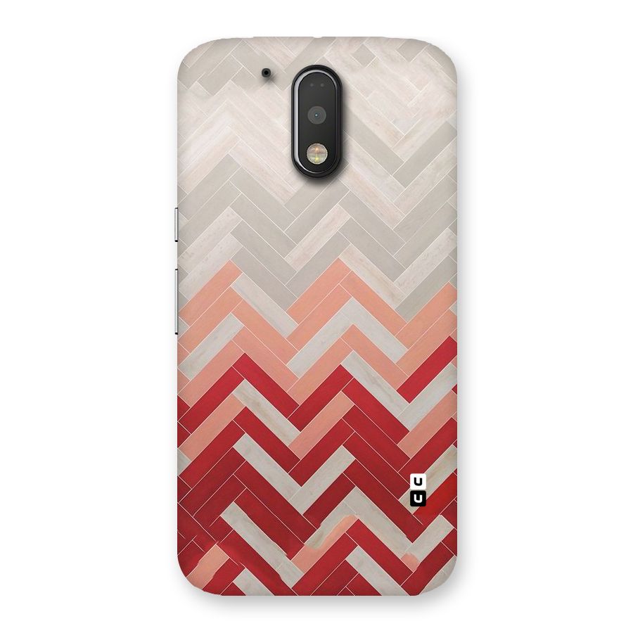 Reds and Greys Back Case for Motorola Moto G4