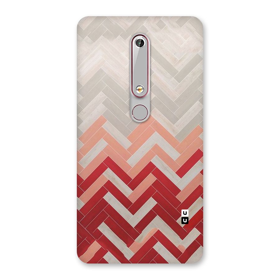 Reds and Greys Back Case for Nokia 6.1