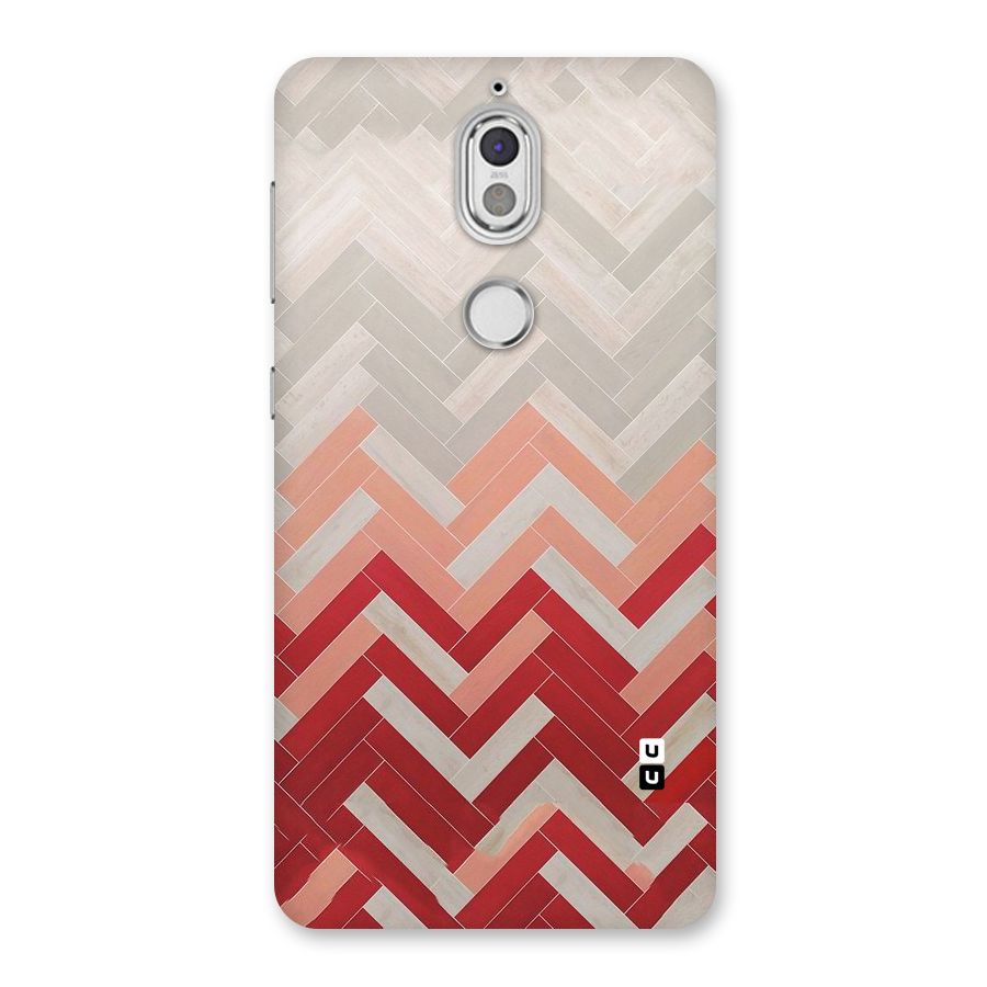 Reds and Greys Back Case for Nokia 7