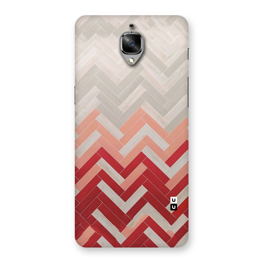 Reds and Greys Back Case for OnePlus 3