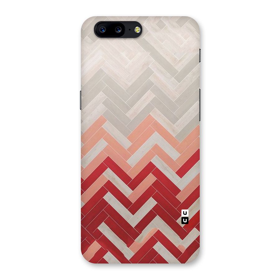 Reds and Greys Back Case for OnePlus 5