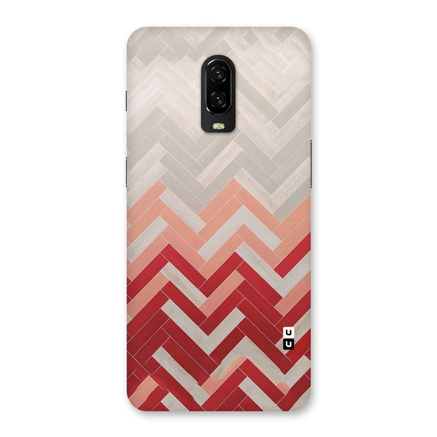 Reds and Greys Back Case for OnePlus 6T