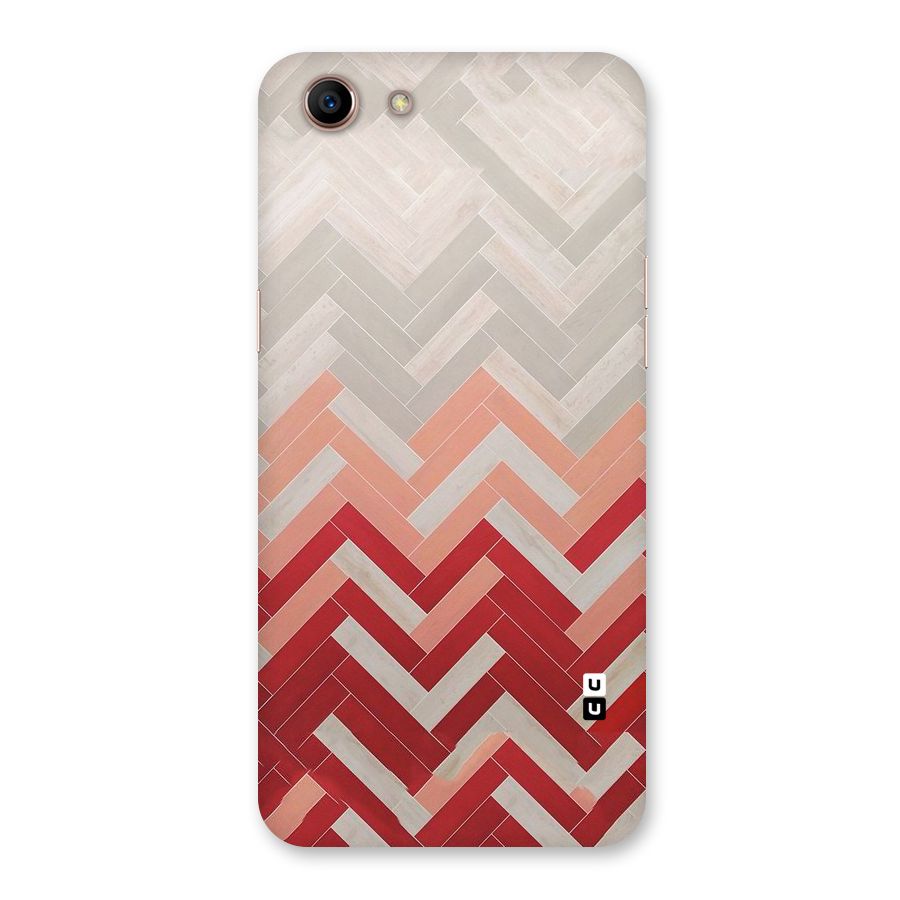 Reds and Greys Back Case for Oppo A83 (2018)