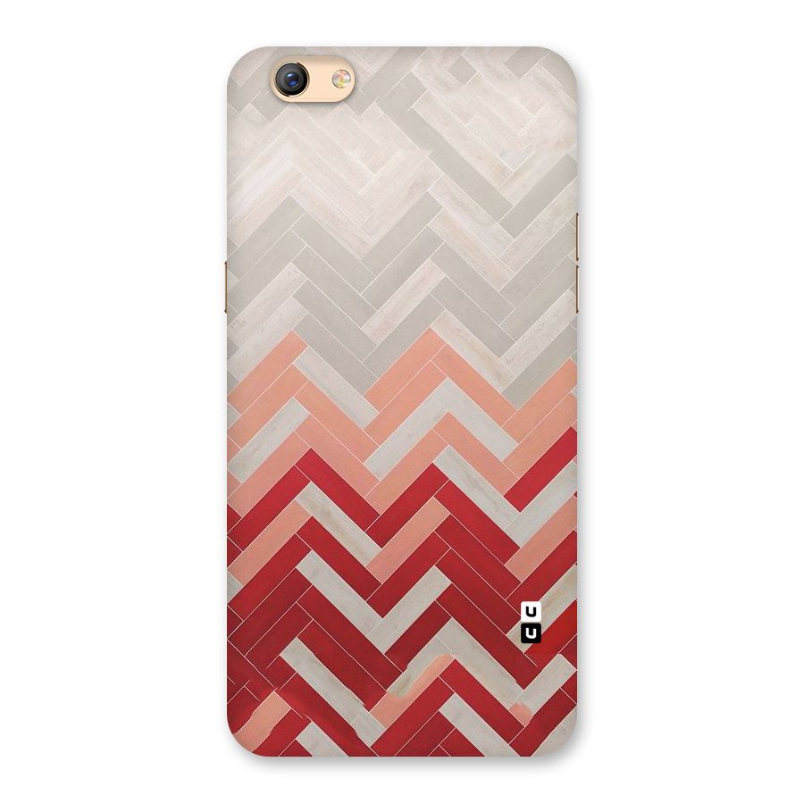 Reds and Greys Back Case for Oppo F3 Plus