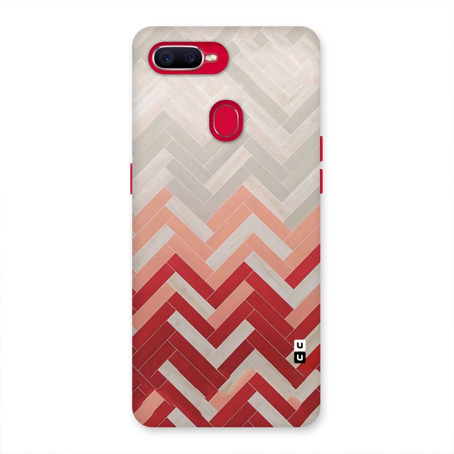 Reds and Greys Back Case for Oppo F9 Pro