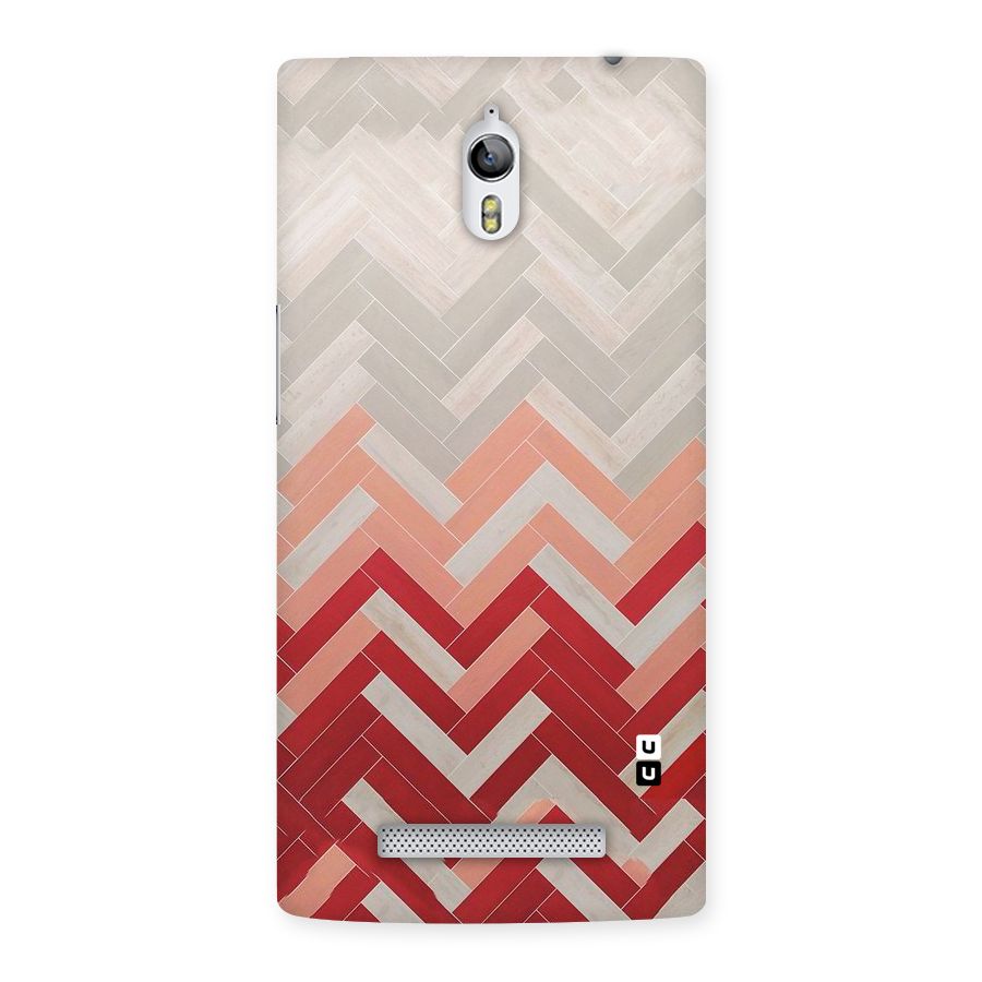Reds and Greys Back Case for Oppo Find 7