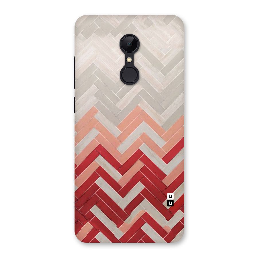 Reds and Greys Back Case for Redmi 5