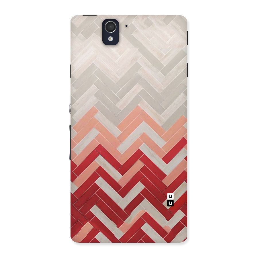 Reds and Greys Back Case for Sony Xperia Z
