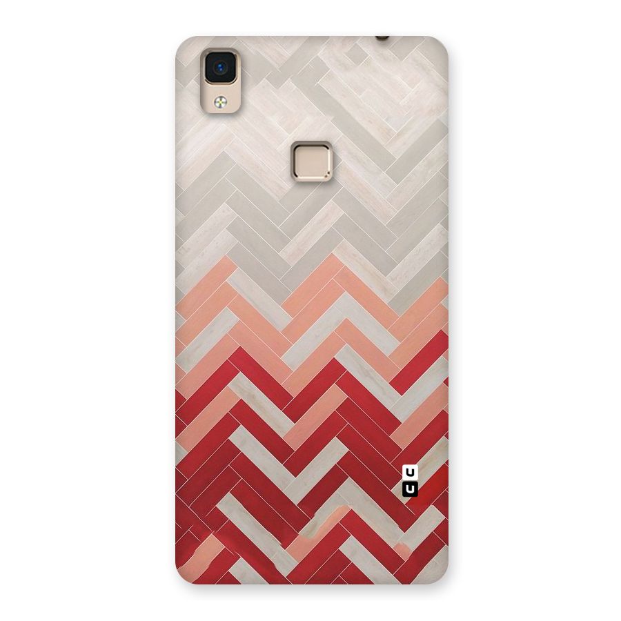 Reds and Greys Back Case for V3 Max
