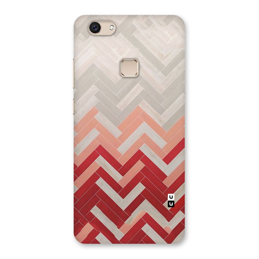 Reds and Greys Back Case for Vivo V7