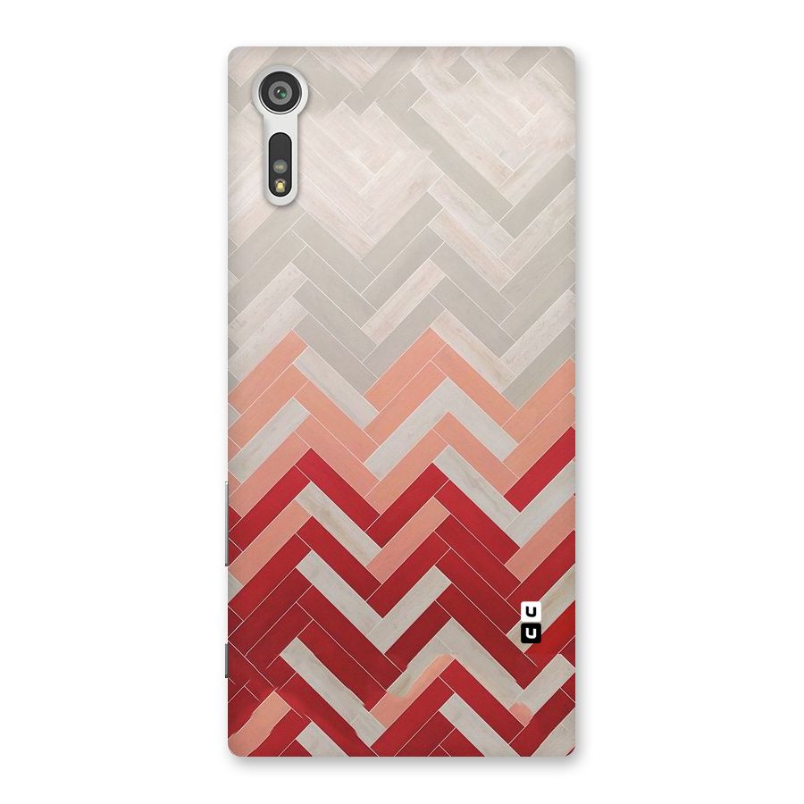 Reds and Greys Back Case for Xperia XZ