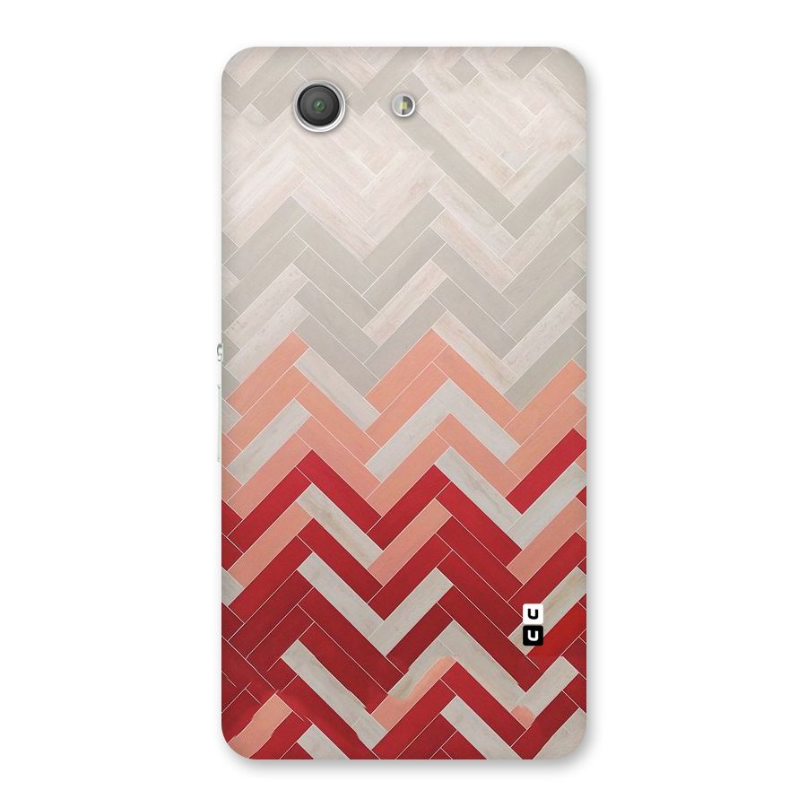 Reds and Greys Back Case for Xperia Z3 Compact