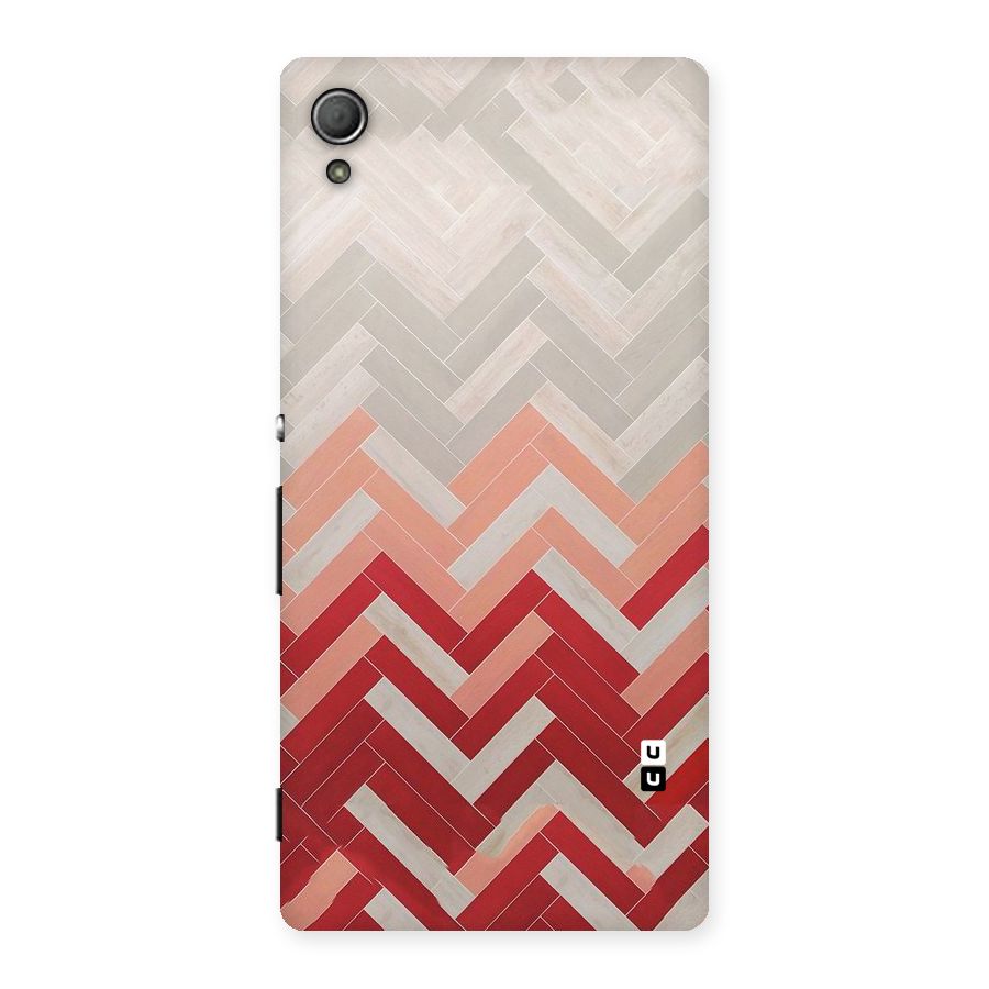 Reds and Greys Back Case for Xperia Z4