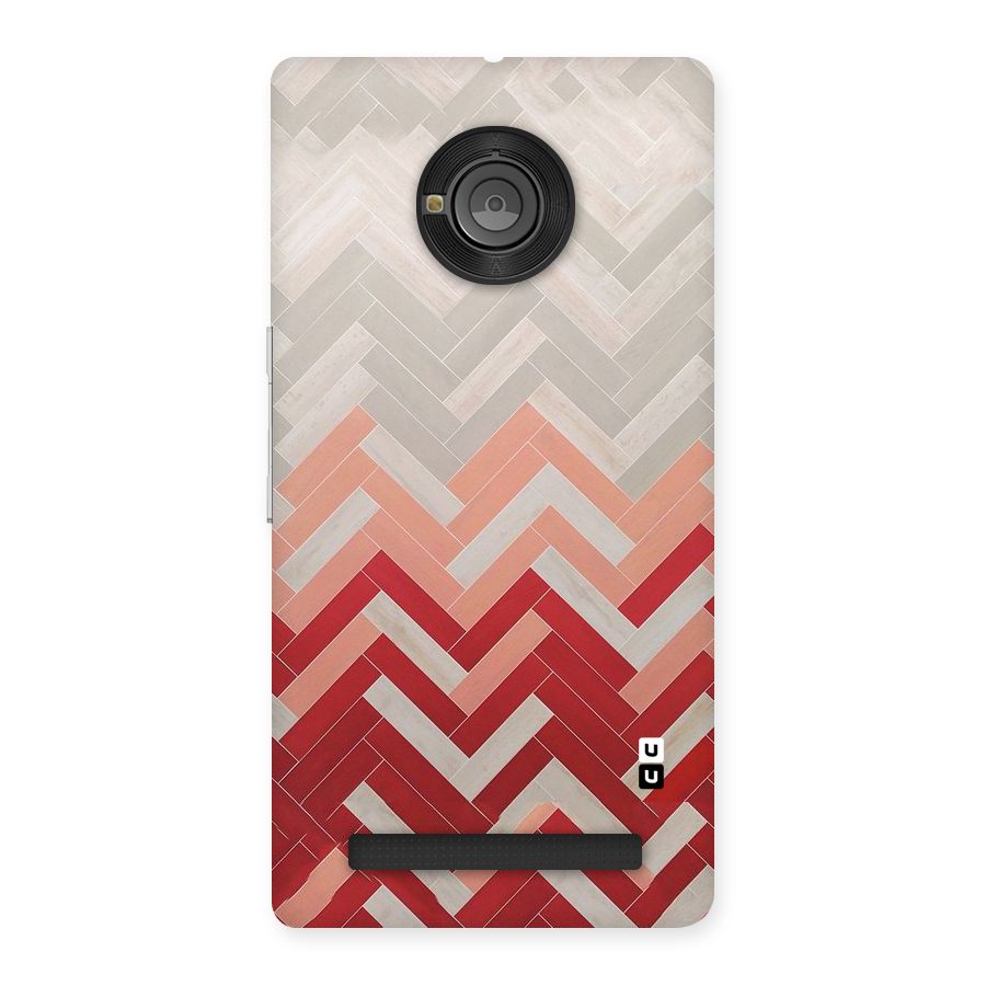 Reds and Greys Back Case for Yu Yunique