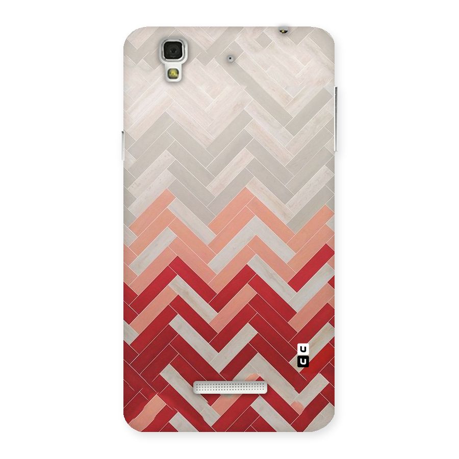 Reds and Greys Back Case for Yu Yureka