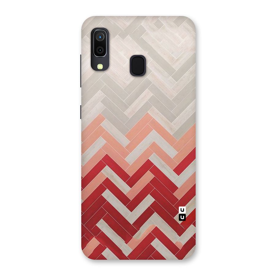 Reds and Greys Back Case for Galaxy A20