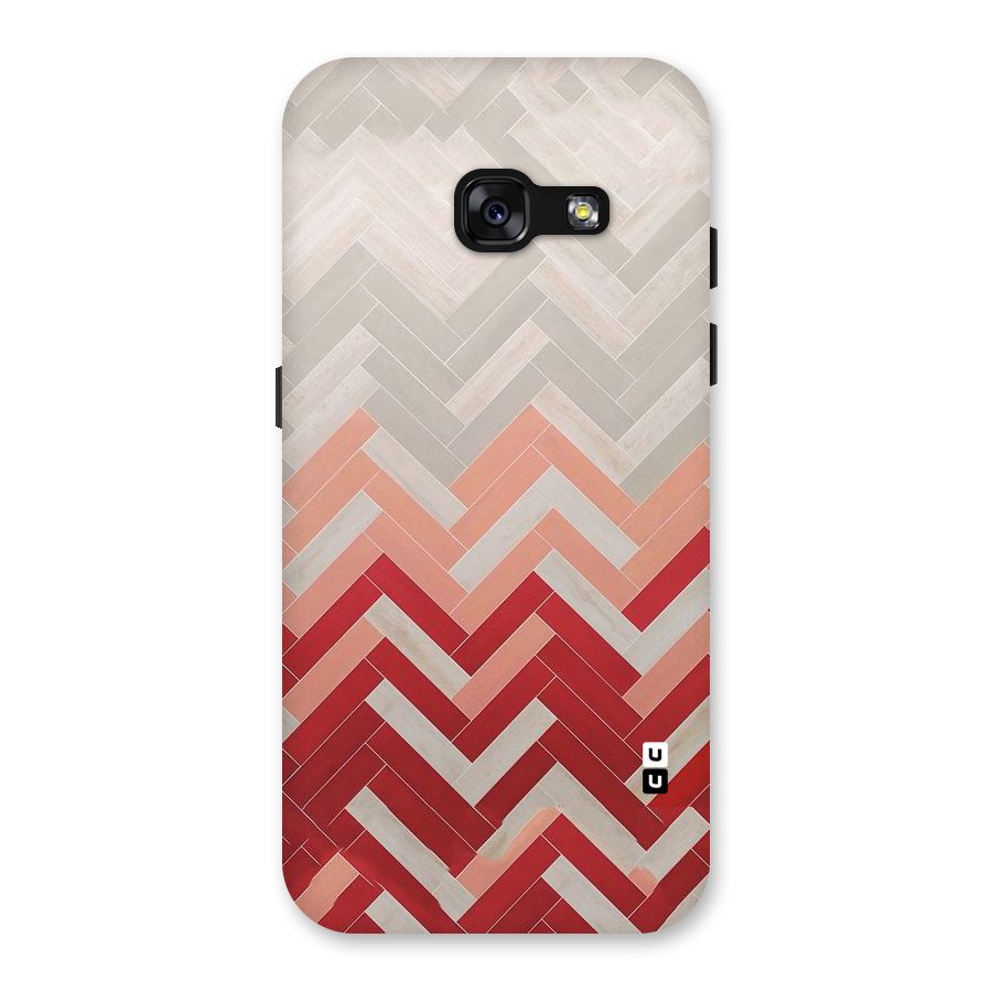 Reds and Greys Back Case for Galaxy A3 (2017)