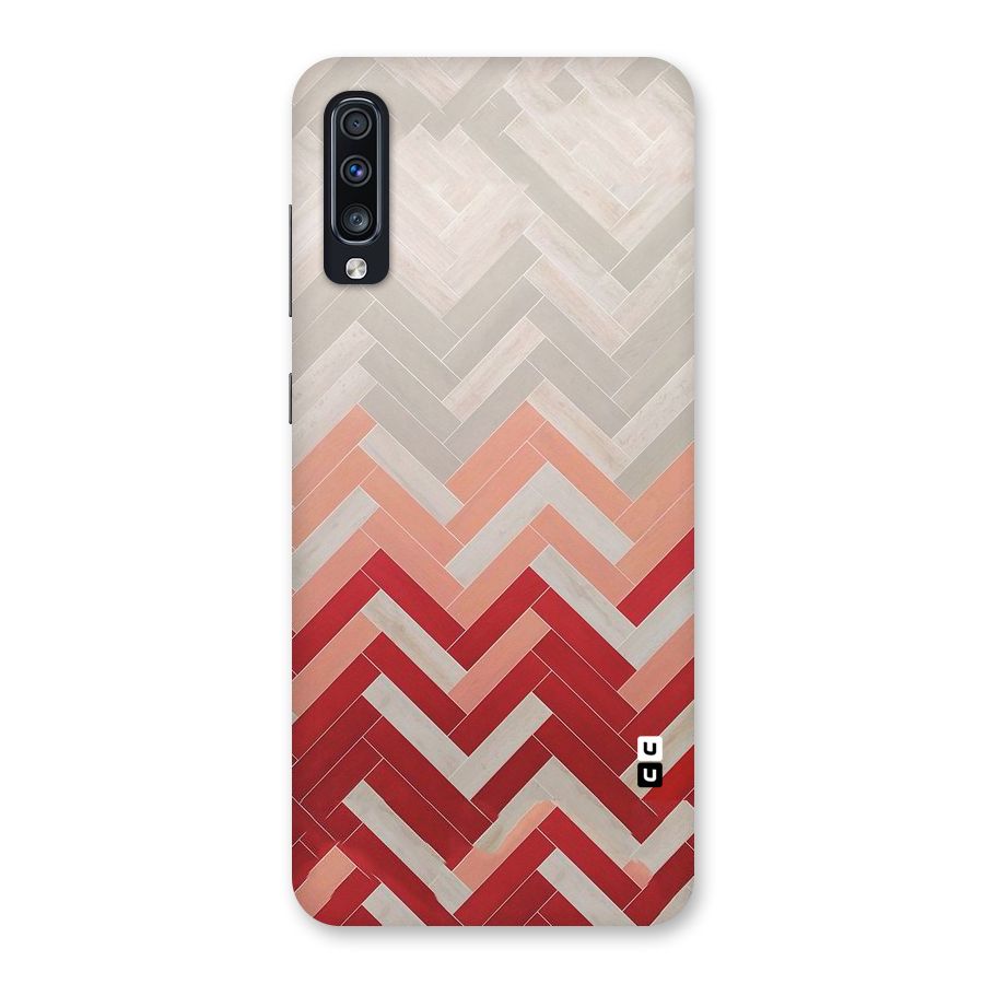 Reds and Greys Back Case for Galaxy A70