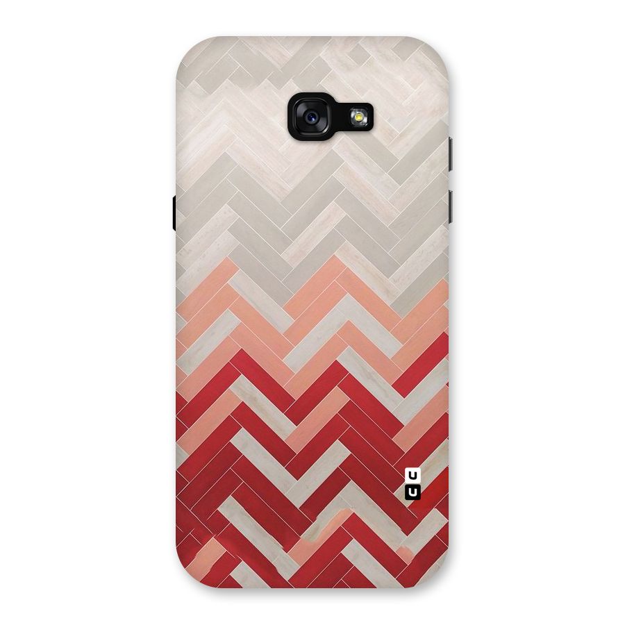 Reds and Greys Back Case for Galaxy A7 (2017)