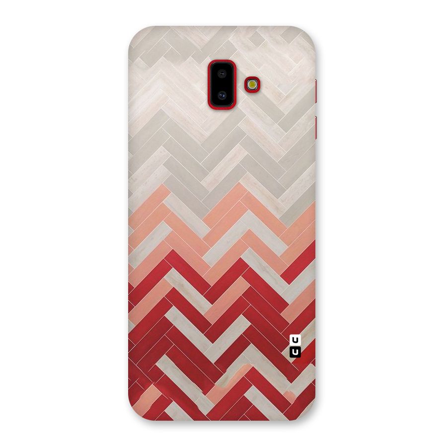 Reds and Greys Back Case for Galaxy J6 Plus