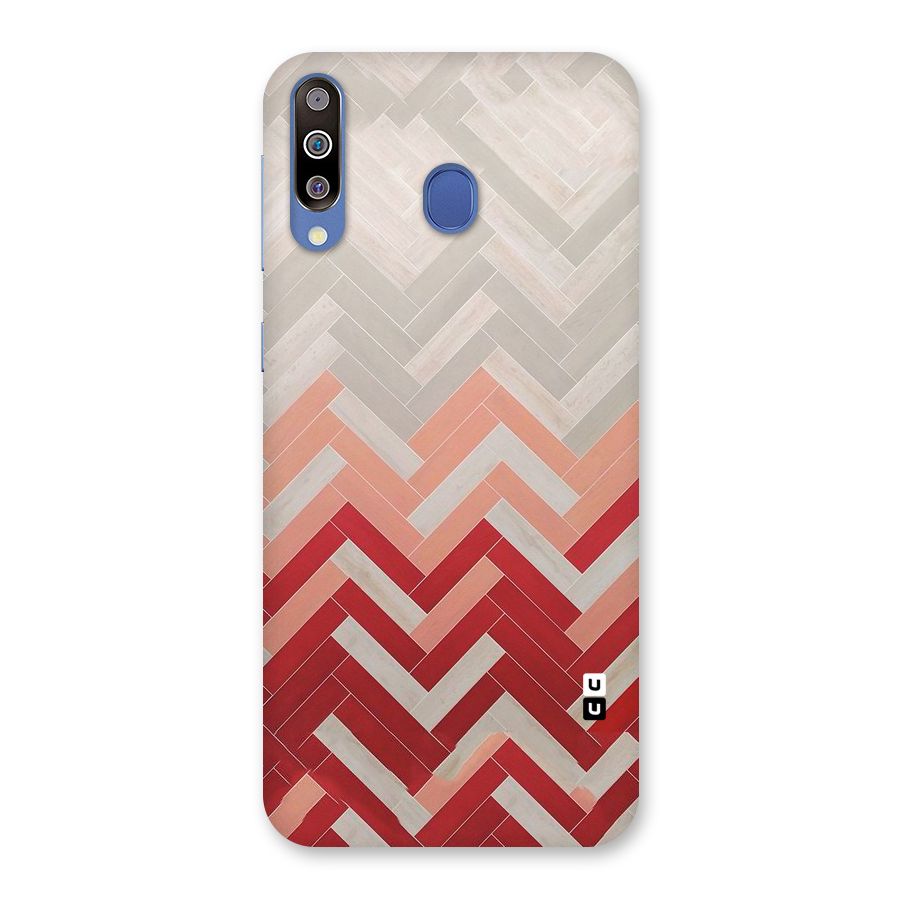 Reds and Greys Back Case for Galaxy M30