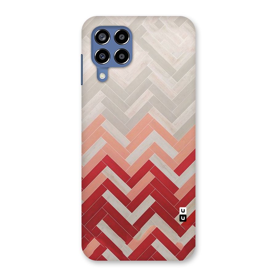 Reds and Greys Back Case for Galaxy M53 5G
