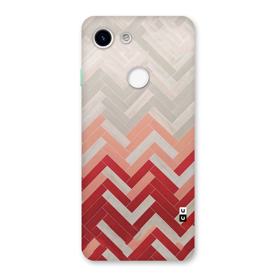 Reds and Greys Back Case for Google Pixel 3