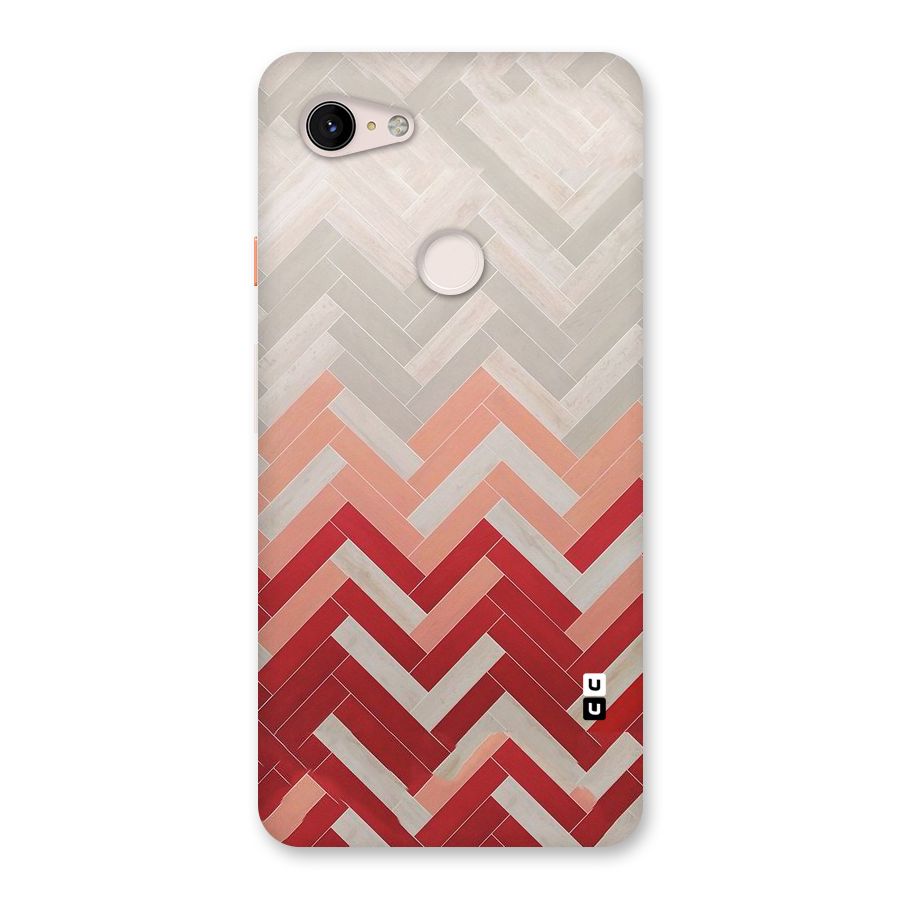 Reds and Greys Back Case for Google Pixel 3 XL