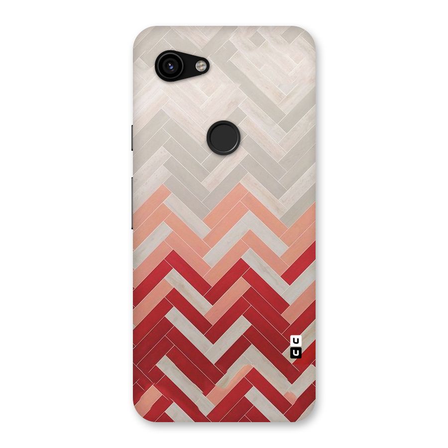 Reds and Greys Back Case for Google Pixel 3a