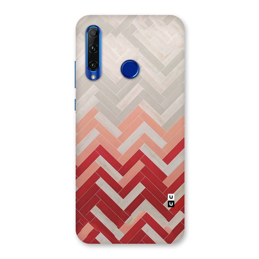 Reds and Greys Back Case for Honor 20i