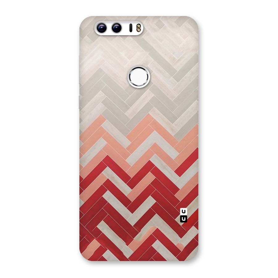 Reds and Greys Back Case for Honor 8