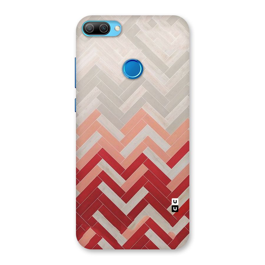 Reds and Greys Back Case for Honor 9N