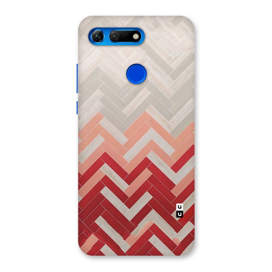 Reds and Greys Back Case for Honor View 20