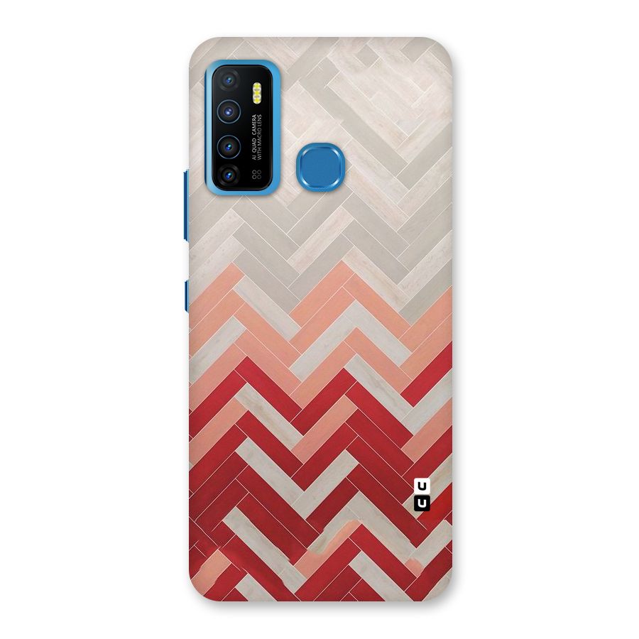 Reds and Greys Back Case for Infinix Hot 9