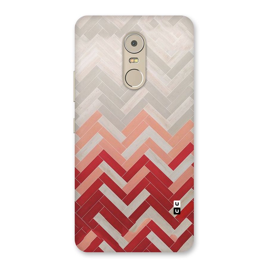 Reds and Greys Back Case for Lenovo K6 Note