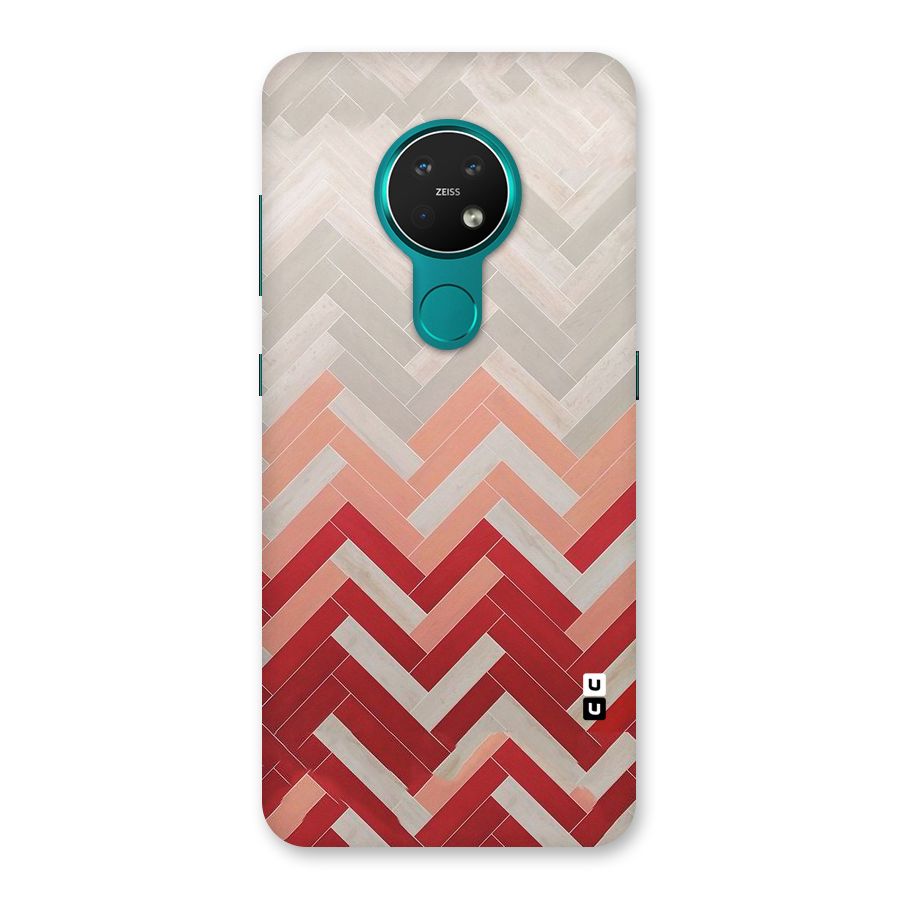 Reds and Greys Back Case for Nokia 7.2