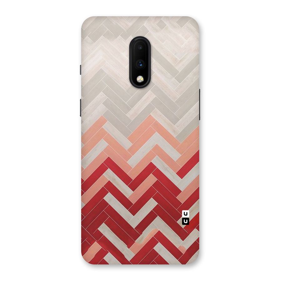 Reds and Greys Back Case for OnePlus 7