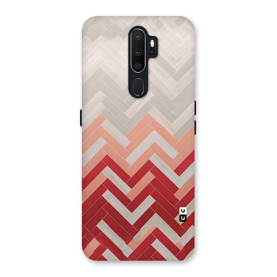 Reds and Greys Back Case for Oppo A5 (2020)