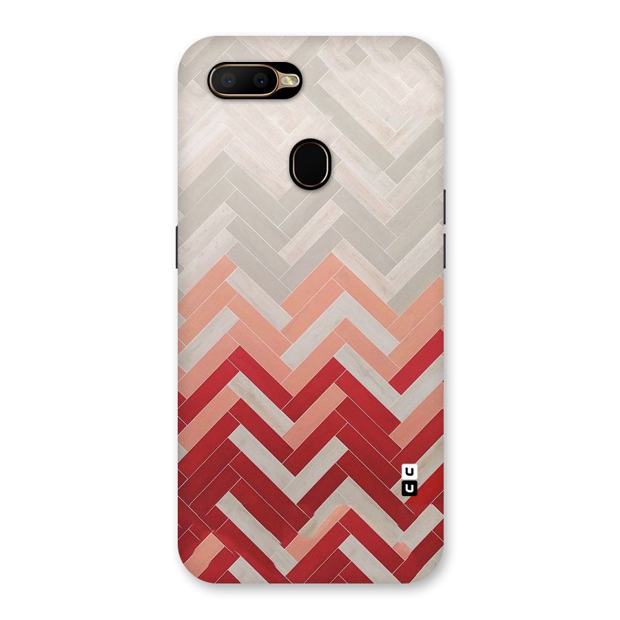 Reds and Greys Back Case for Oppo A5s
