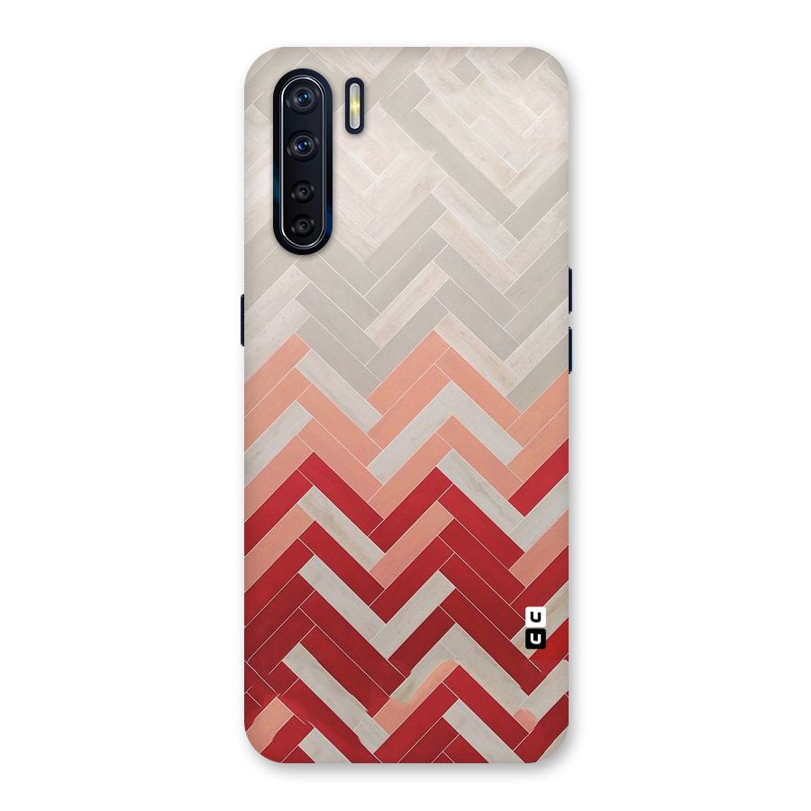 Reds and Greys Back Case for Oppo F15