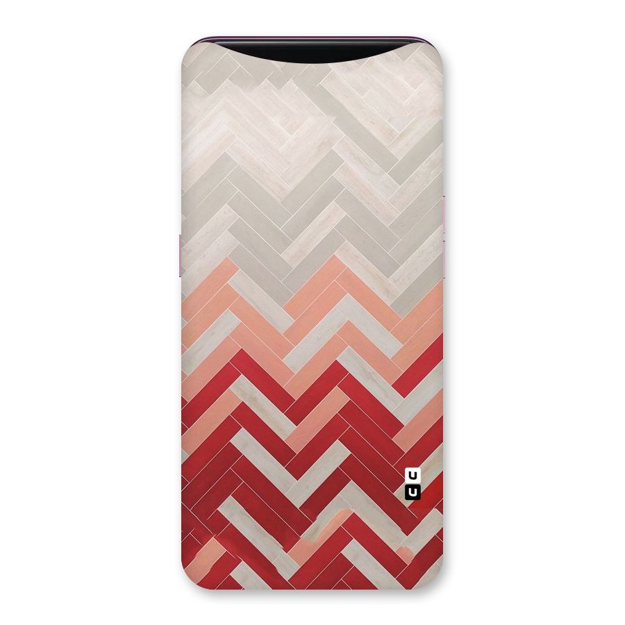 Reds and Greys Back Case for Oppo Find X