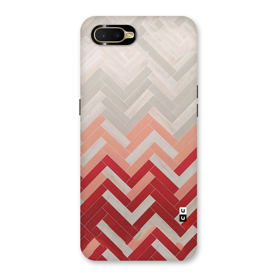 Reds and Greys Back Case for Oppo K1