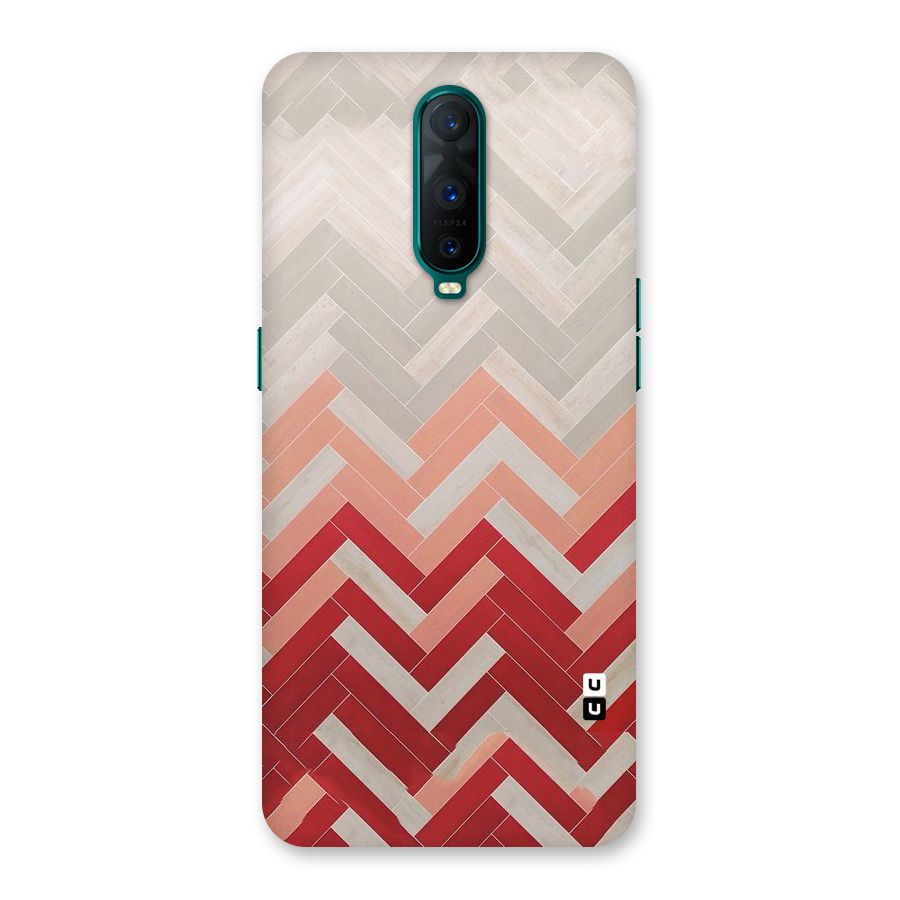Reds and Greys Back Case for Oppo R17 Pro