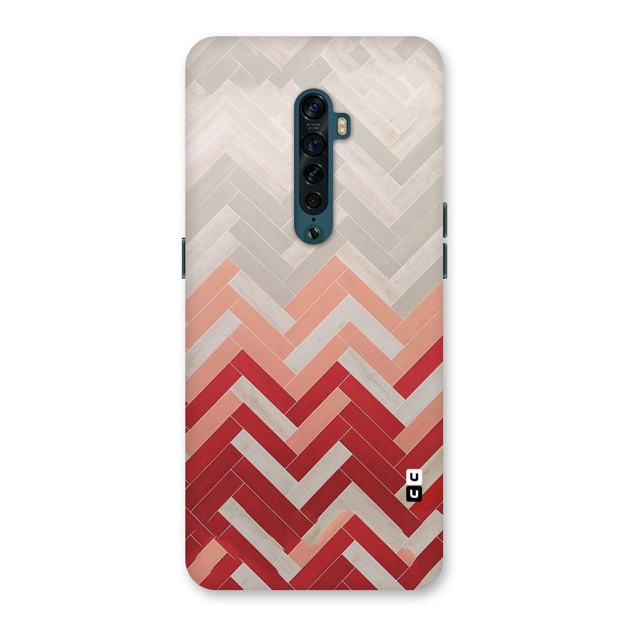 Reds and Greys Back Case for Oppo Reno2
