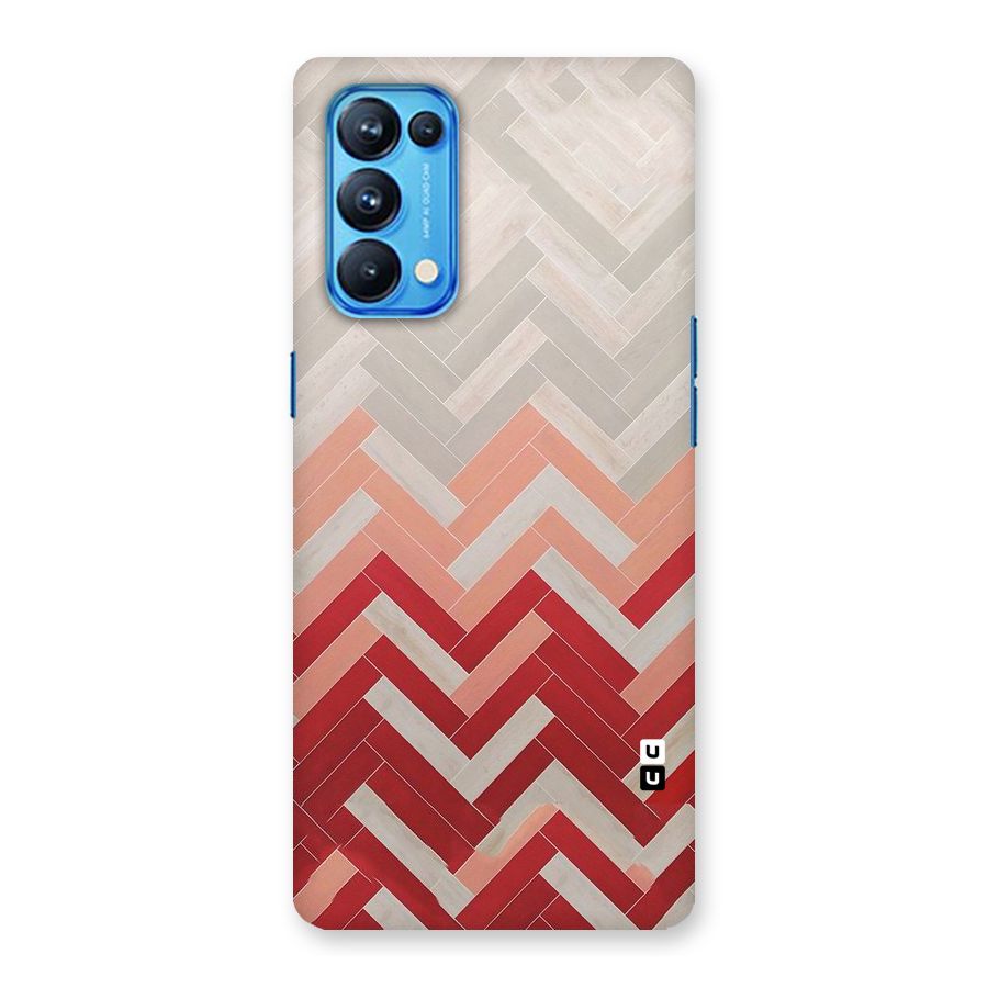 Reds and Greys Back Case for Oppo Reno5 Pro 5G